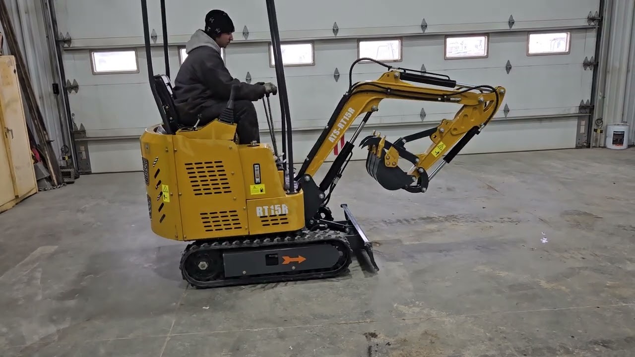 2025 Ats ANTS-RT15R Compact Hydraulic Mini Excavator - Selling on BigIron Auctions - March 4, 2026