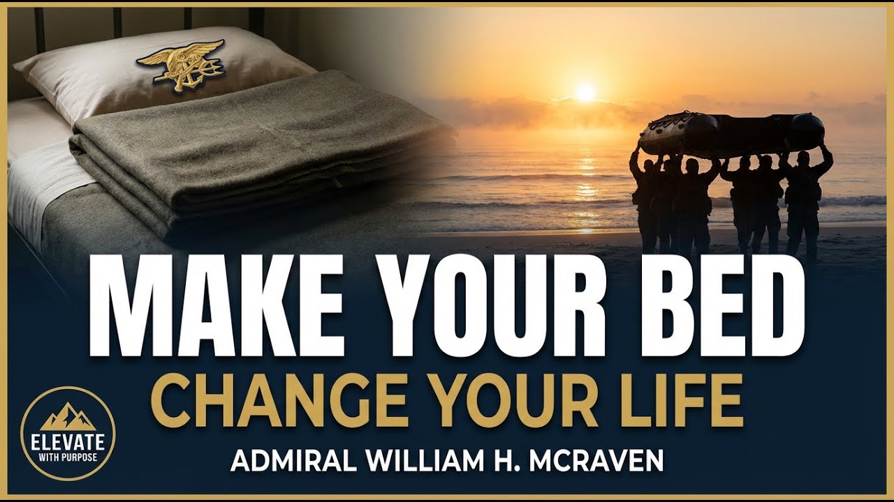 Make Your Bed by Admiral William McRaven | Discipline, Motivation & Life Lessons (Audio Summary)