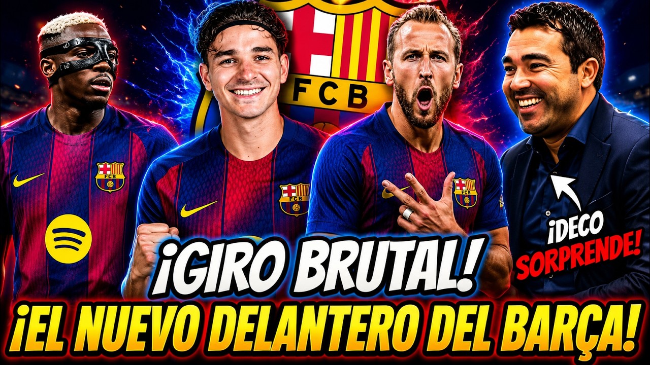 🚨 &iexcl;BOMBAZO! EL NUEVO DELANTERO DEL BAR&Ccedil;A YA EST&Aacute; DECIDIDO Y SORPRENDE A TODOS