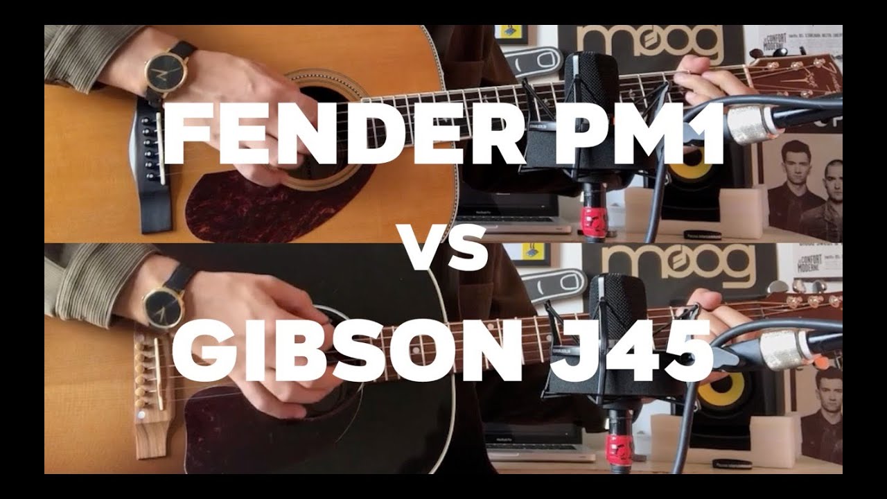 Fender PM1 Deluxe vs Gibson J45