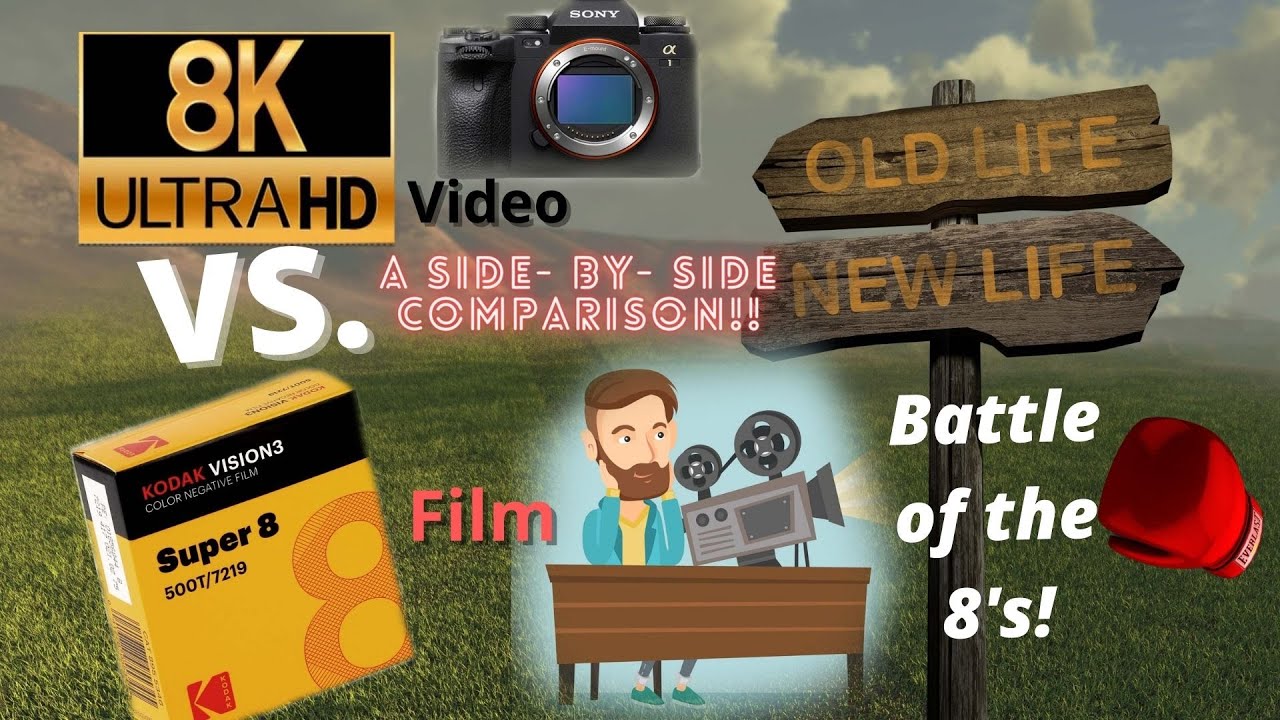 8k video vs. Super 8mm film...A direct comparison video