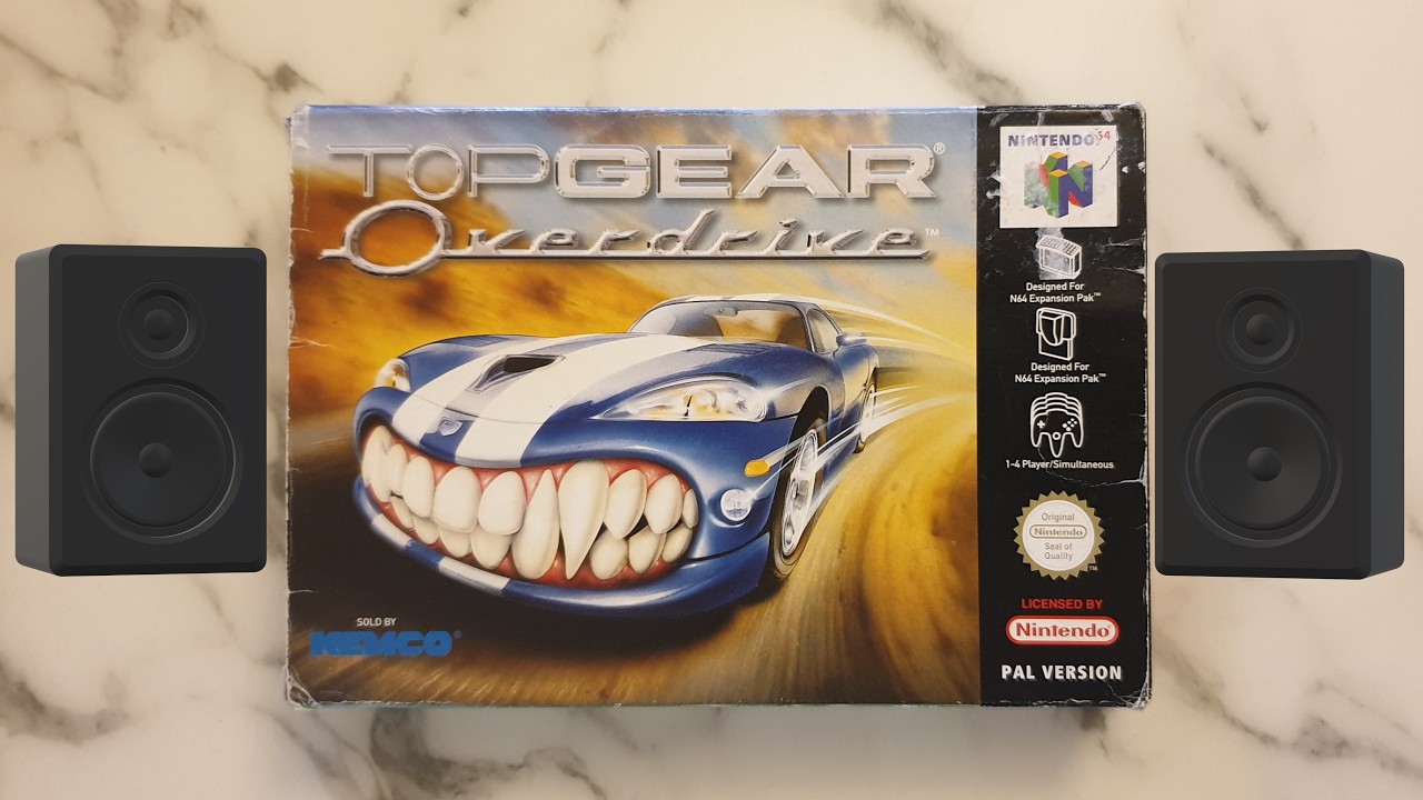 Video/Computer Game Music 1818 | Top Gear Overdrive-Track Hollow Eyes | N64