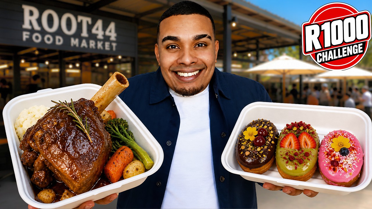 Eating the Most Popular Food at Cape Town's Famous Market