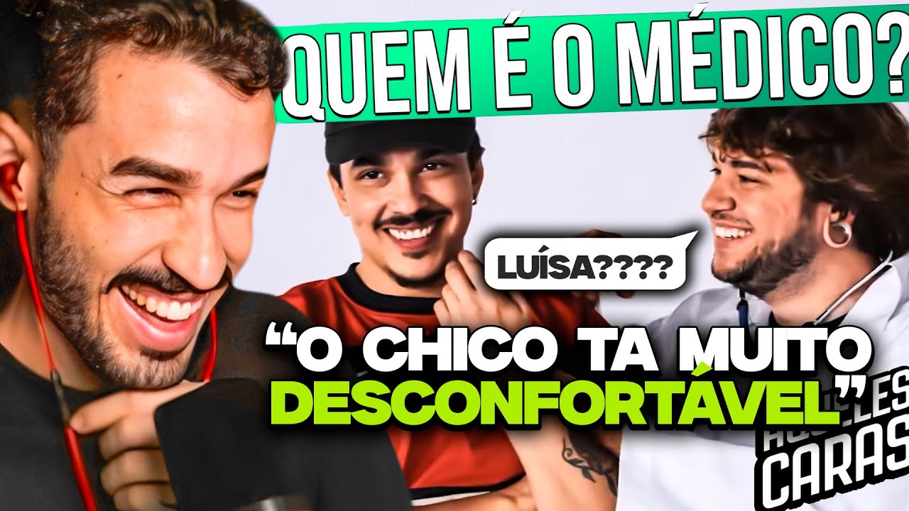 É IMPOSSÍVEL ADVINHAR! QUEM É O MÉDICO? | REACT AQUELES CARAS
