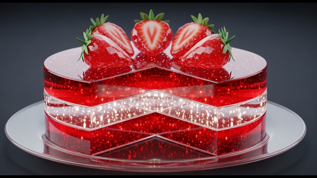 ISSO NÃO é comida… é BOLO de VIDRO 🤯🍰 | Impossible Glass Cake ASMR