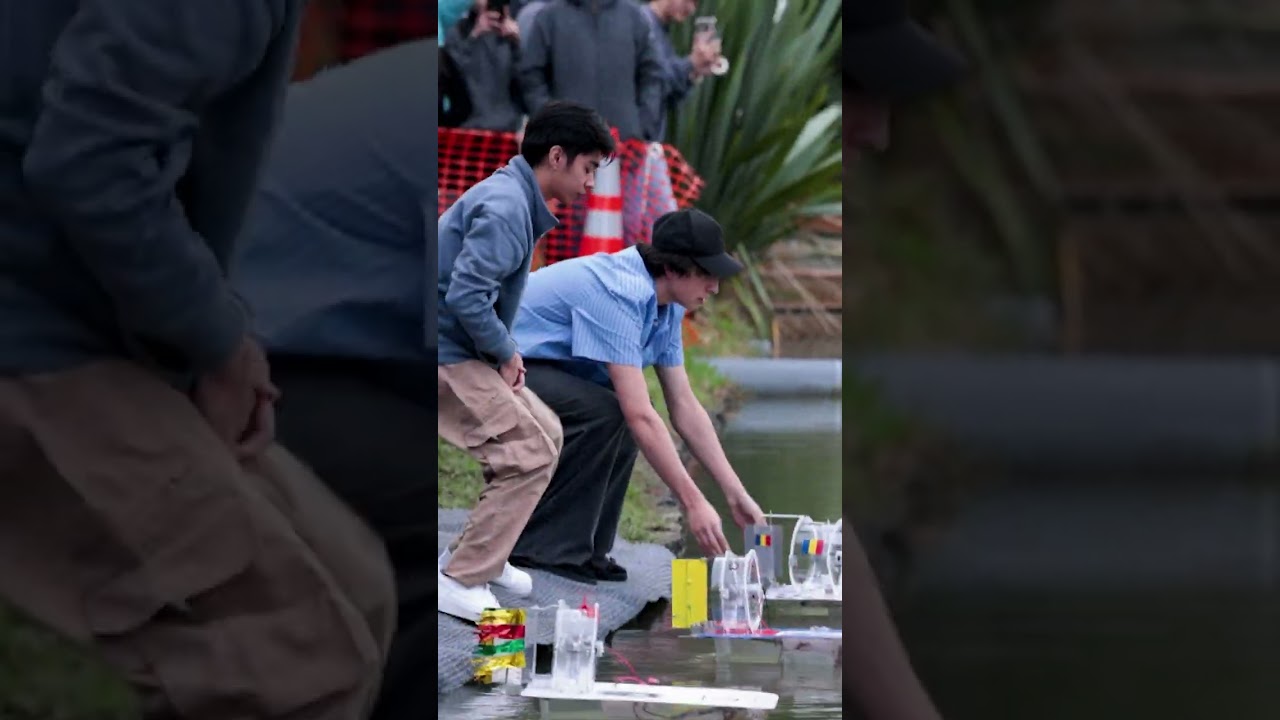 Each year our 2nd year engineering students design & build boats & race to see how they perform!