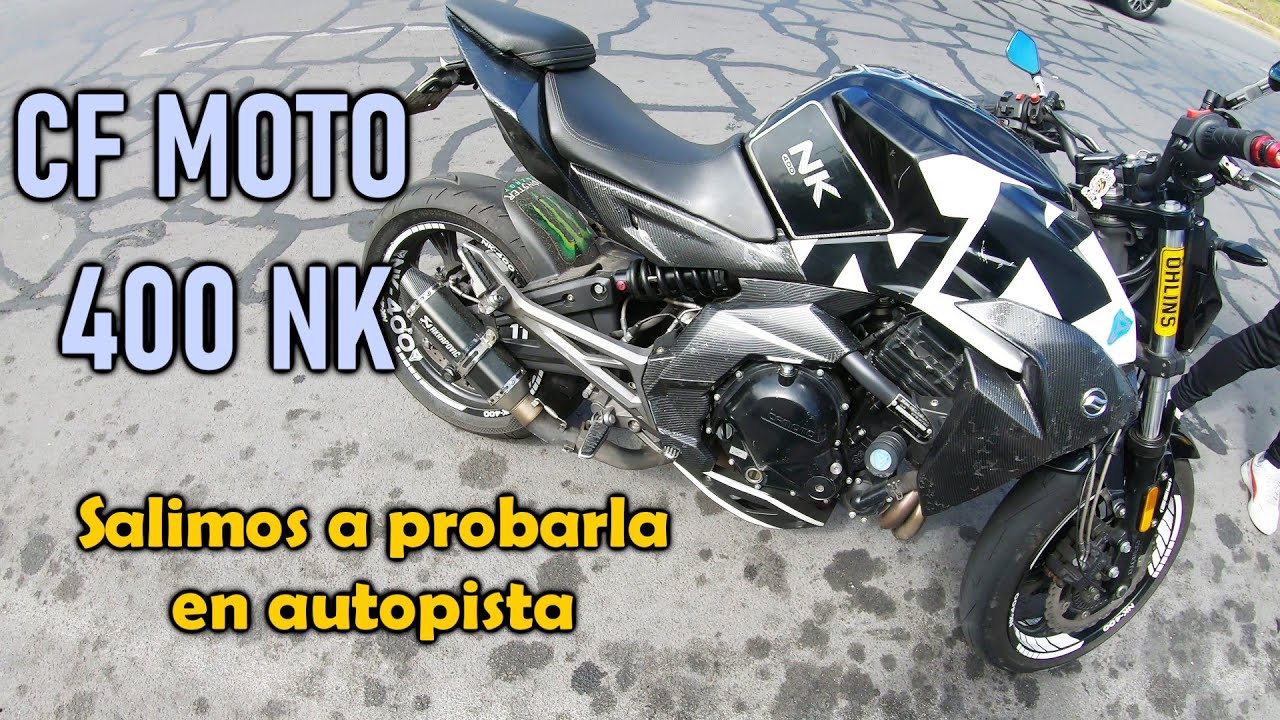 CF MOTO NK 400 Probando velocidad en Autopista // Ficha Técnica 2024// Características NK 400