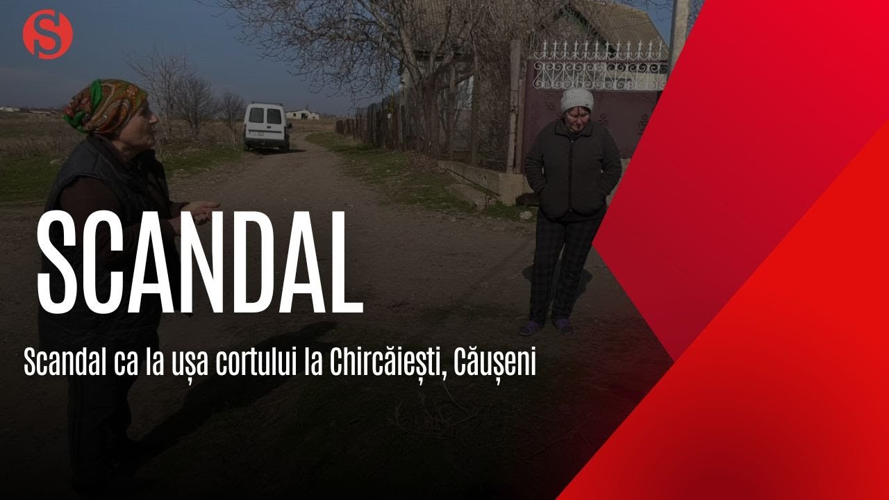 Scandal din cauza unui drum la Chircăiești, Căușeni