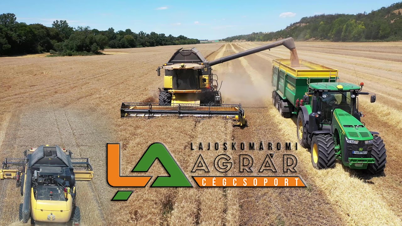 Lajoskomáromi Agrár Cégcsoport - Búza Aratás (2022)