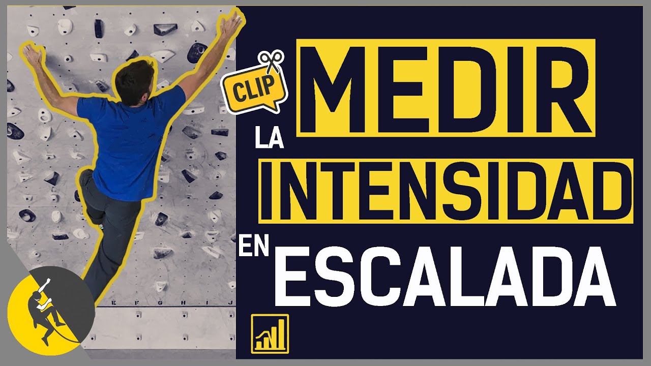 💥 C&Oacute;MO MEDIR LA INTENSIDAD EN ESCALADA 🧗&zwj;♂️⚙️