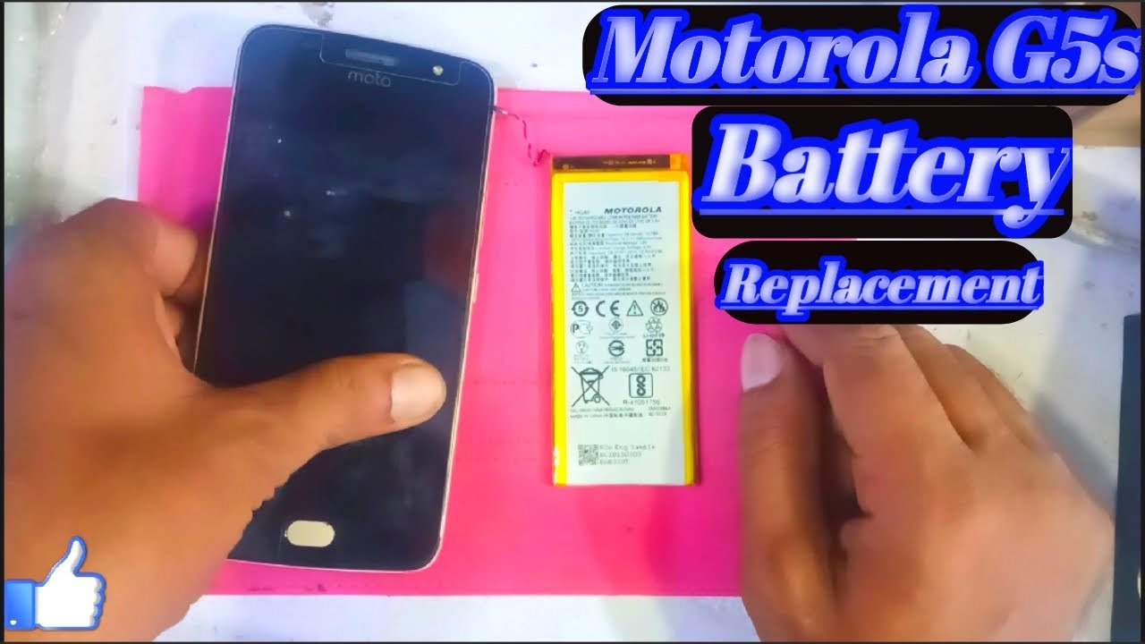 How To Battery Replacement in Motorola G5s
