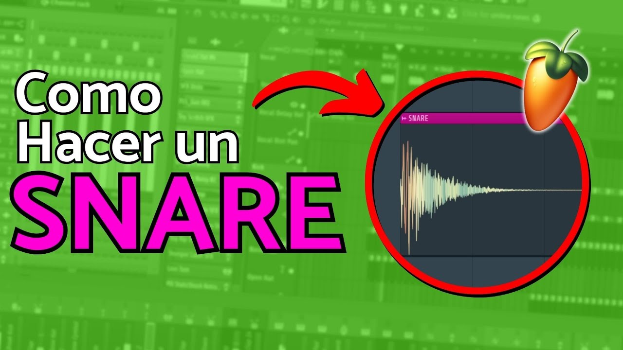 🥁Como hacer un SNARE (Paso a Paso Desde cero) | FL Studio Tutorial