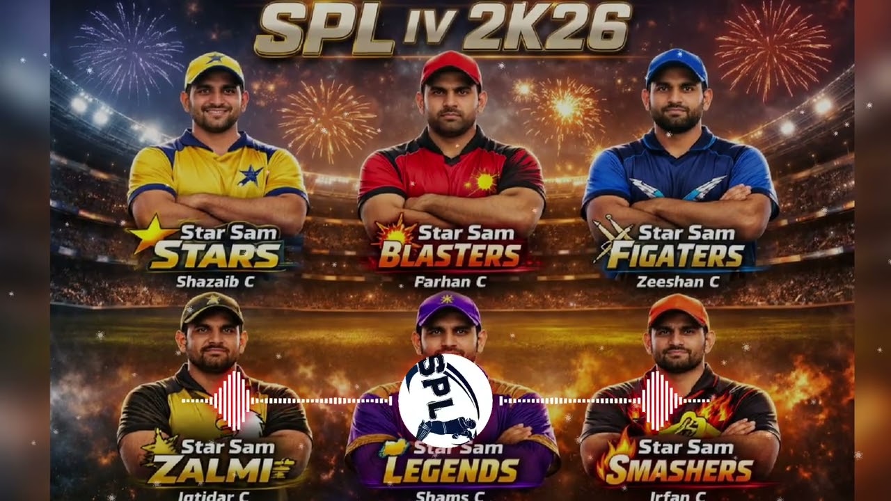 SPL Cricket Anthem 2026 | ایس پی ایل – شیر دلوں کی لیگ | Official Stadium Song