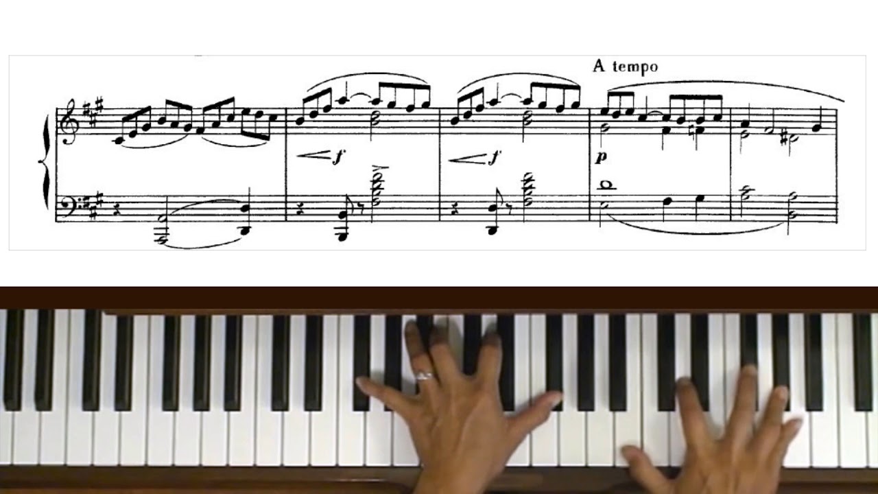 Debussy Arabesque No. 1 Piano Tutorial