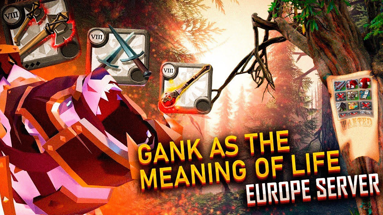 Albion Online: server Europe - Gank as the meaning of life/ Ганк как смысл жизни #9