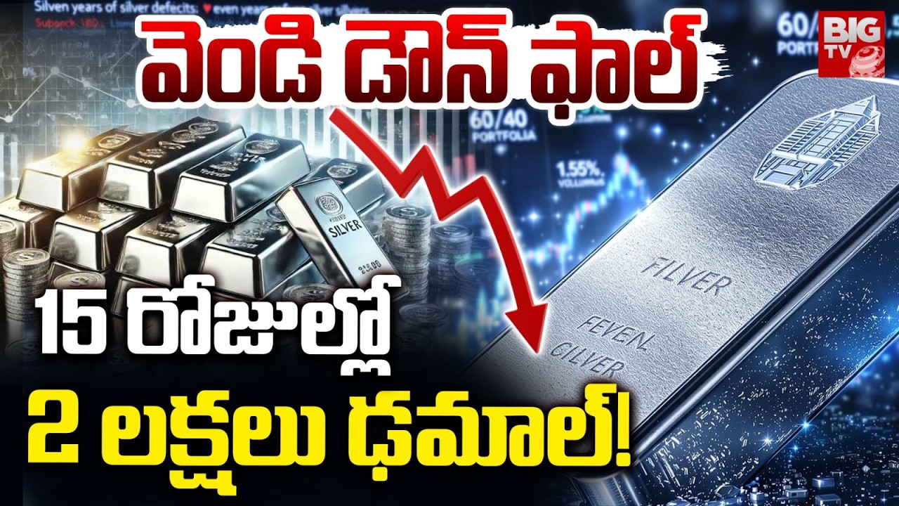 15 రోజుల్లో.. 2 లక్షలు ఢమాల్ | Silver Price Crash | Silver Price Prediction In Future | BIG TV
