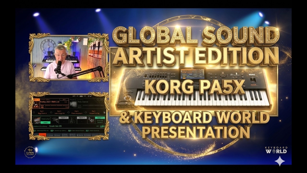 🎹 KORG PA 5X – Artist Edition by Global Sound 🎹