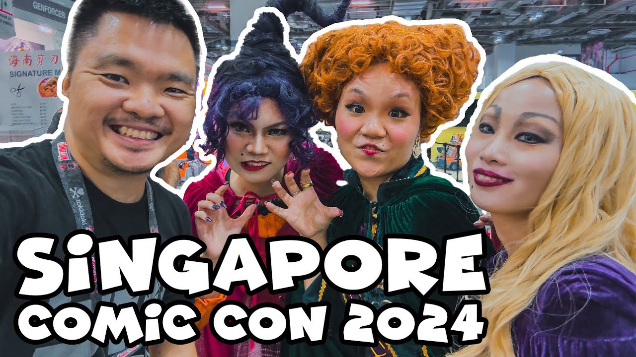 I Discovered A New Figure To Collect | War Hammer Chainsaw Man Hoodie & More | Singapore Comic Con