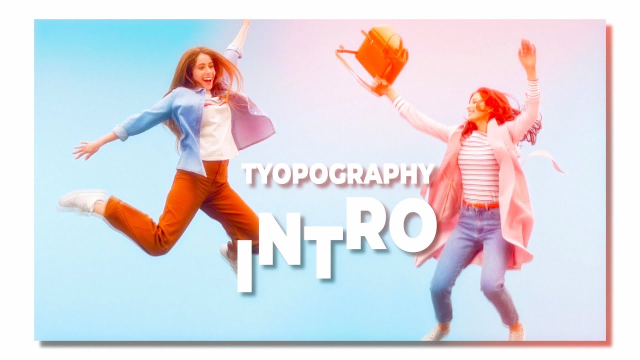 Stomp Typography Intro Animation In After Effects | After Effects Tutorial