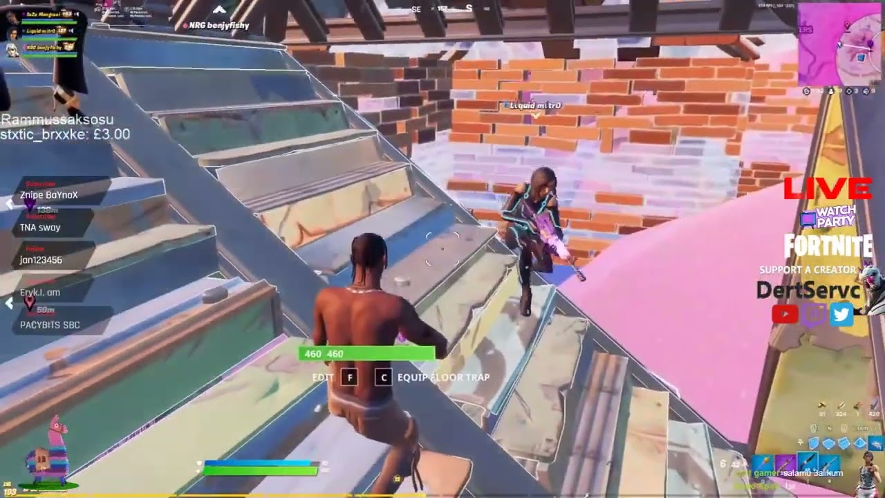 FNCS EU QUAL TRIOS  • Mongraal, Benjyfishy, MitrO • Fortnite Watch Party