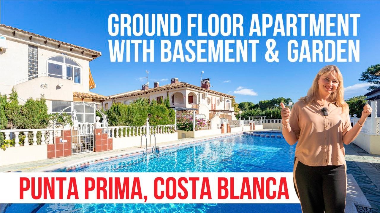 Квартира на первом этаже с подвалом на продажу в Пунта-Прима, Коста-Бланка | ID EE3122