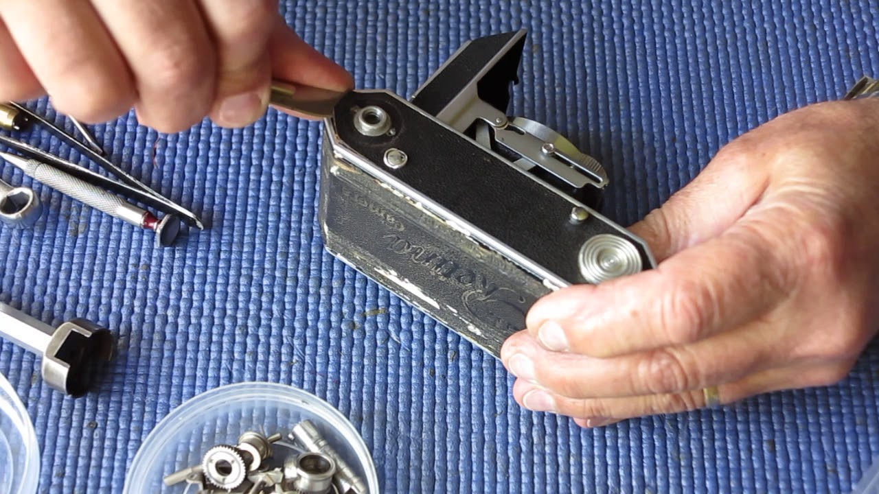 Kodak Retina IIa strip down and service. Part 01