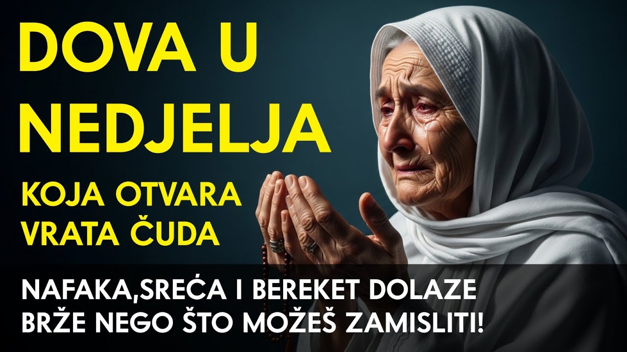Dova u Nedjelja koja otvara vrata čuda— nafaka,sreća i bereket dolaze brže nego što možeš zamisliti!