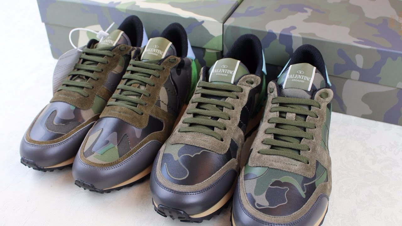 Real vs Replica Valentino Rock Runners | How To Spot Fake Valentino