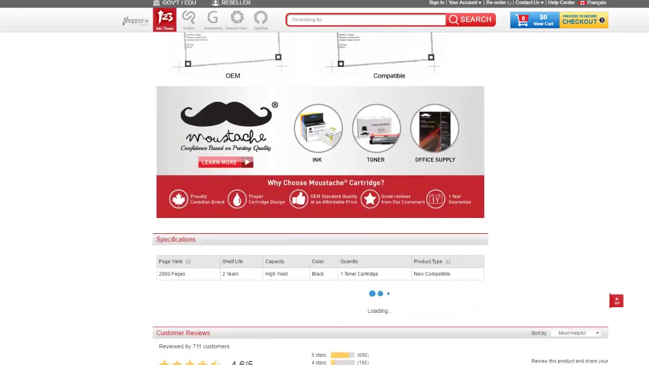 how to make an order from 123ink ca