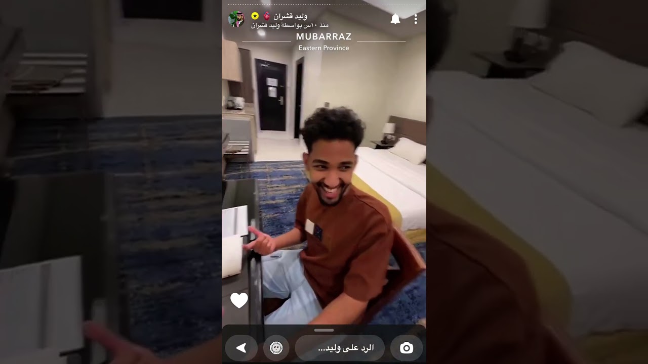 سنابات وليد قشران في معرض العطور في الاحساء