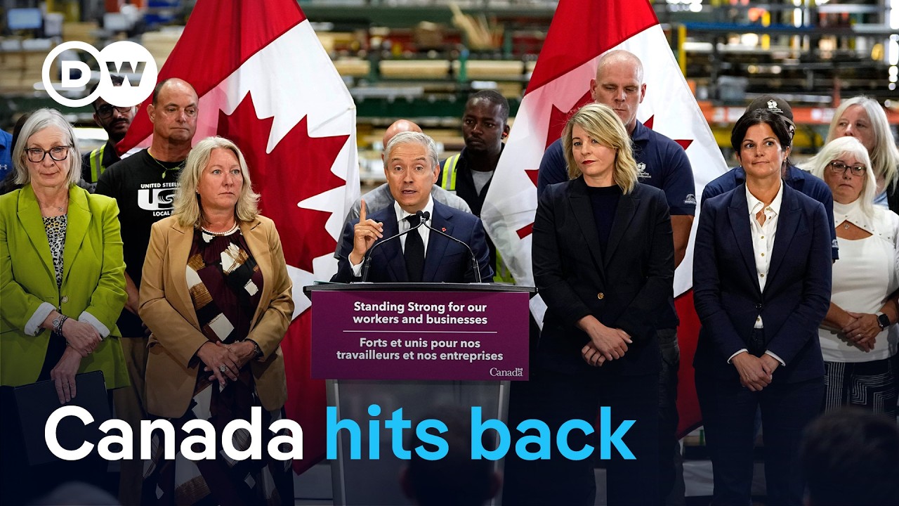 Canada matches US tariffs as relations fall to a new low | DW News