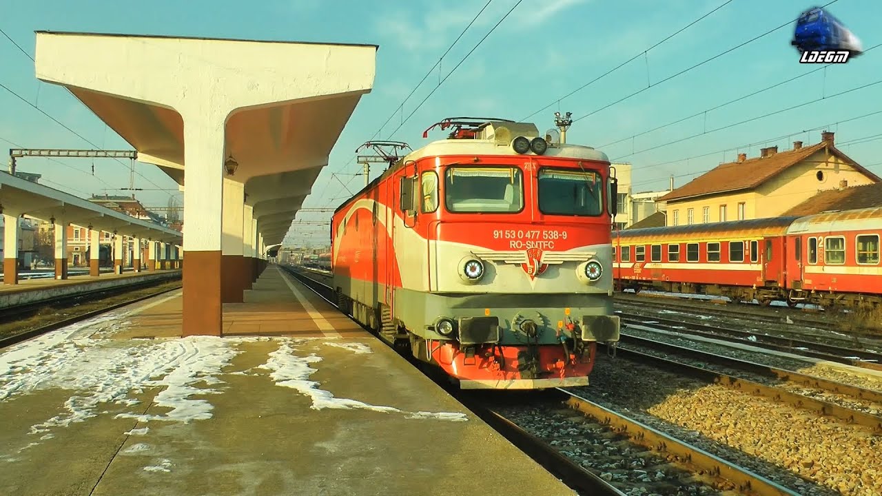 Trenuri & Activitate Feroviară/Trains & Rail Activity in Gara Cluj Napoca Station - 25 January 2020