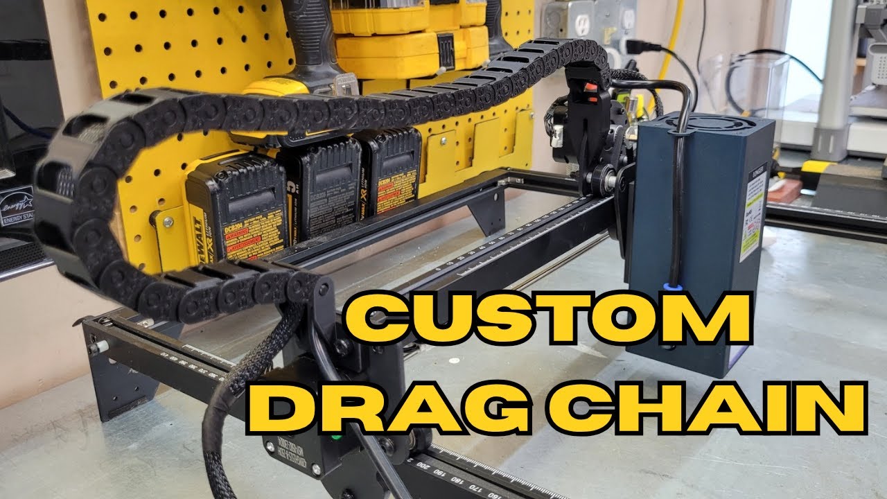 Installing A Custom Drag Chain For The Longer Ray5!