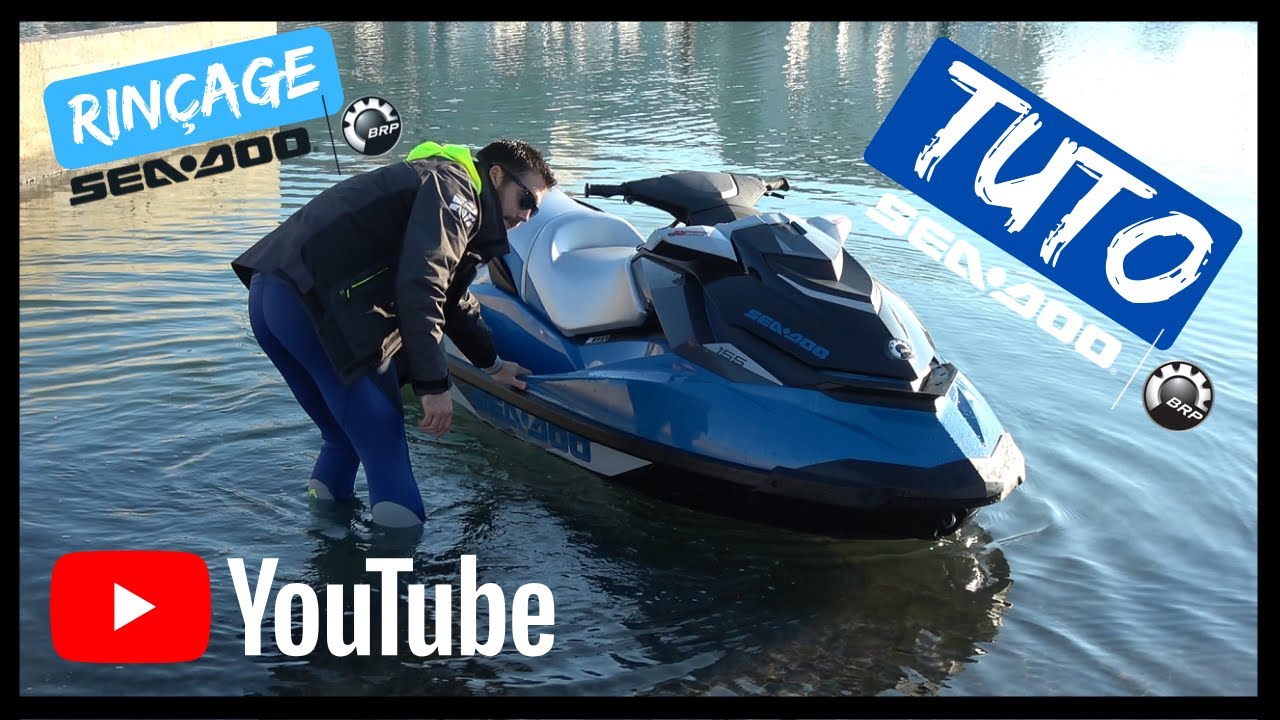 JET-SKI DÉBUTANT RINÇAGE DE VOTRE JET-SKI SEA-DOO