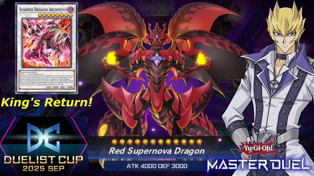 My Red Dragon Archfiend Resonator Deck for Duelist Cup September 2025!