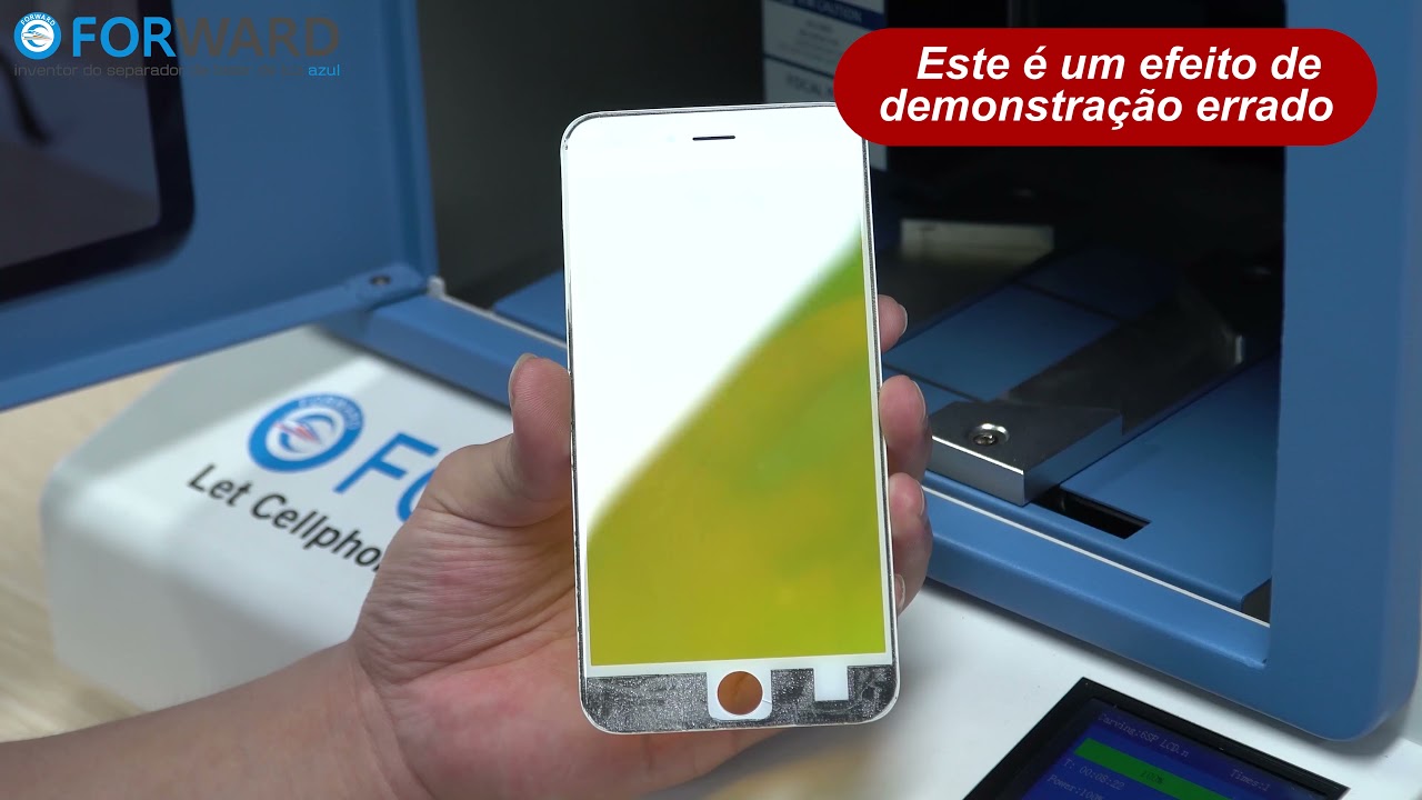 Colocar A Tela Plana O Suficiente Para Garantir A Mesma Distância Focal  O Melhor Efeito De Laser