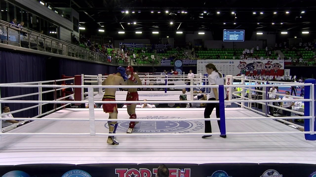 Ibrahim Ethem Cakir v Blagovest Mae WAKO European Championships 2019