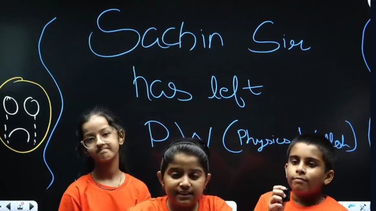 Sachin Sir Left PW 😦😡 // Sachin Sir Left Physics Wallah #iitjee #jee2027 