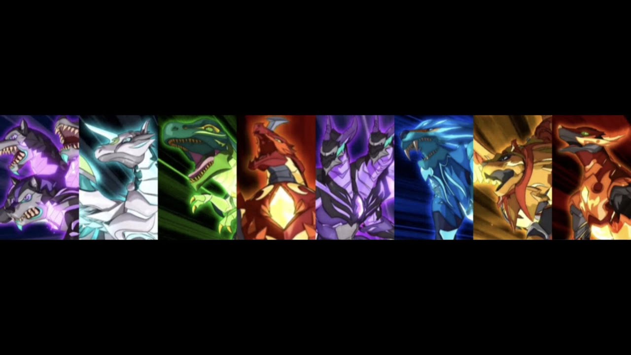 All Bakugan, Geogan, Nanogan, Fusions, Evolutions, Baku-Gears, Nano-Gears and Ultimate Forms