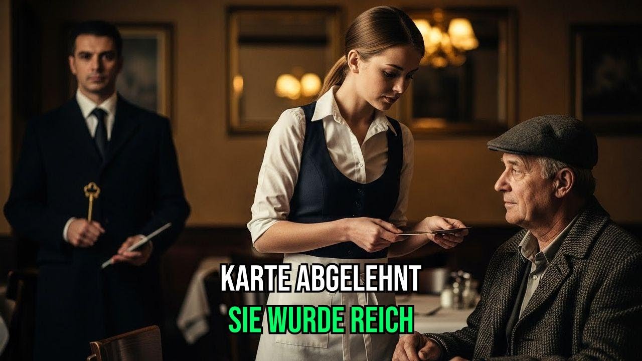 Kellnerin zahlt für Fremden – Dann kam der Anwalt mit Gold!
