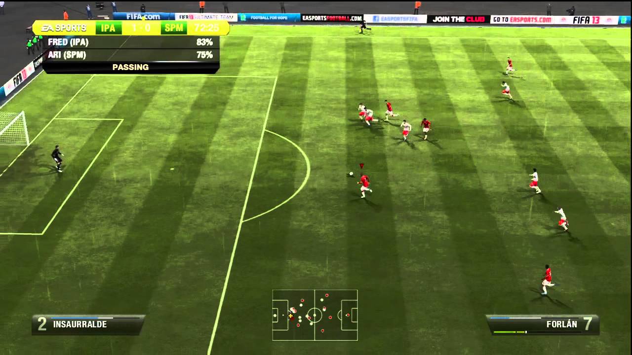 Incredible team move..... RUINED | FIFA 13 Manual Controls