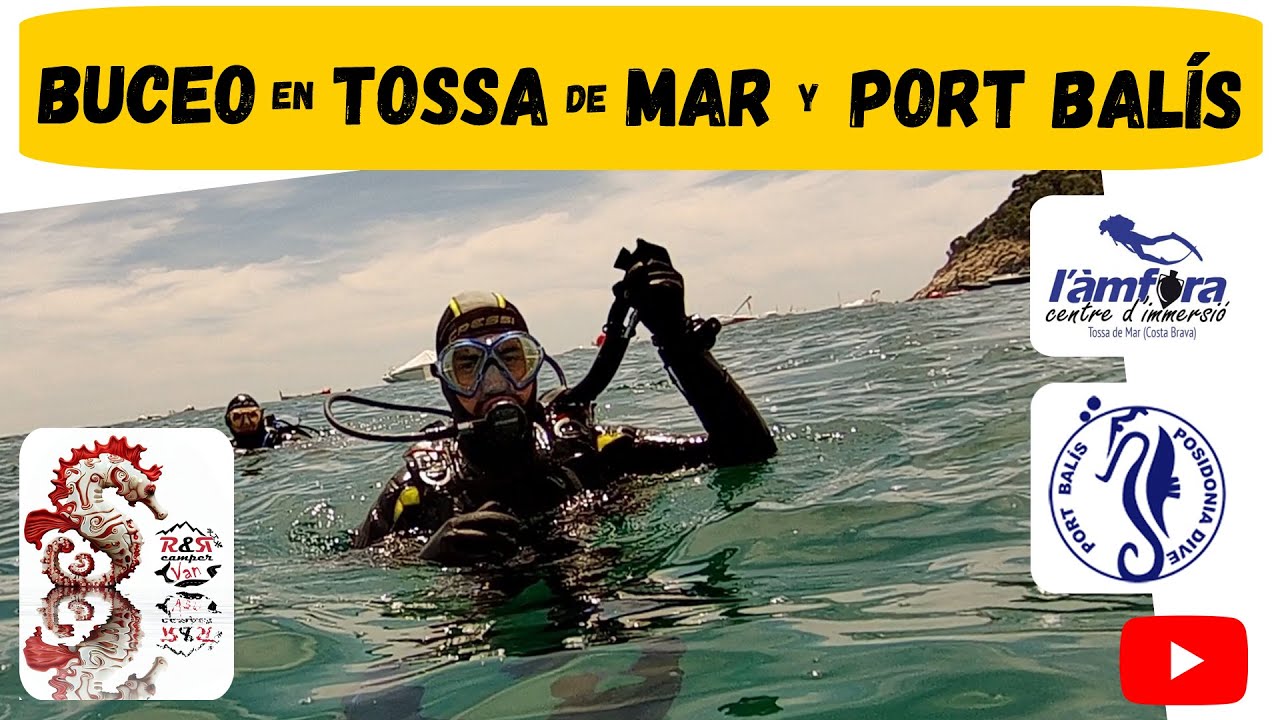 🤿 BUCEO en Tossa de Mar y Port Balís