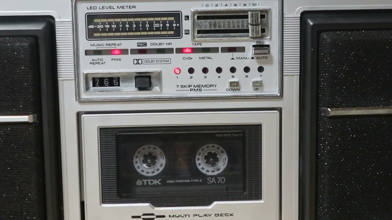 再生、巻き戻し、頭出しOK!　頭出しは、パイオニア・ステレオラジオカセット・SK-95（PMS）パイオニア・ミュージック・サーチ・と言います。