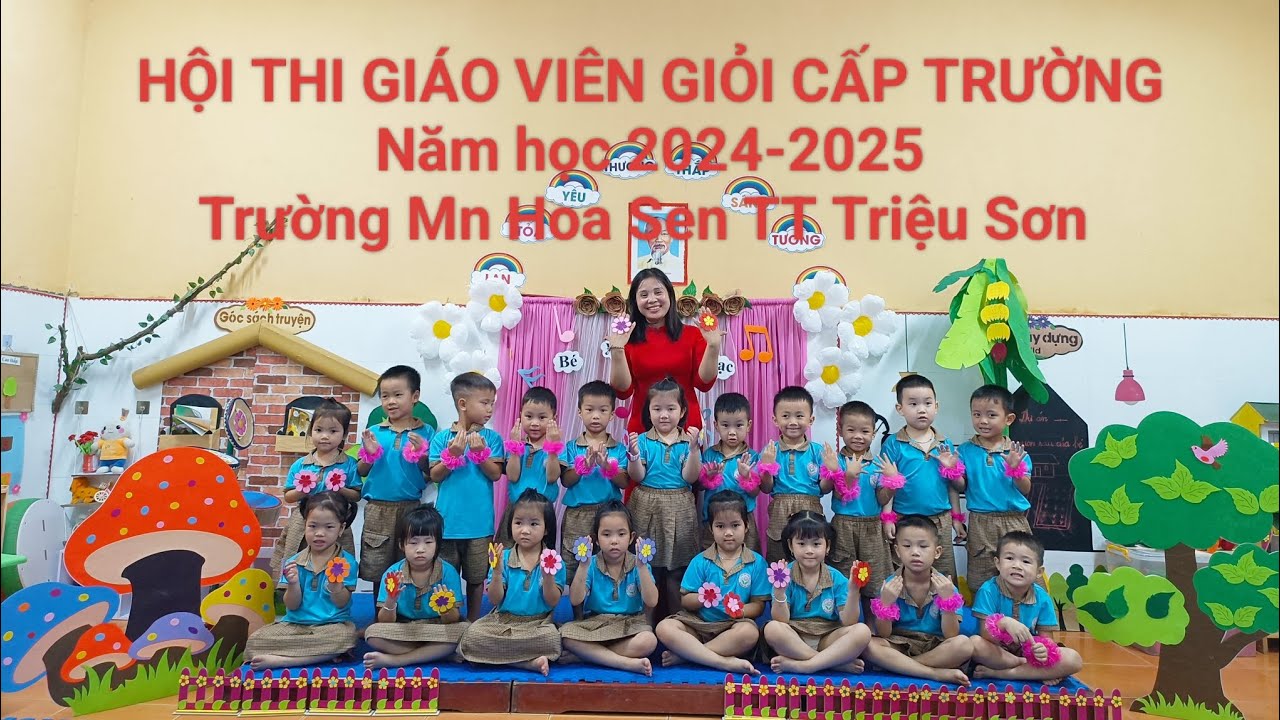 PTTM: Âm Nhạc: Tay thơm tay ngoan NH: Múa cho mẹ xem(4-5t)GV: Nguyễn Thị Lệ-MN Hoa Sen-TT Triệu Sơn