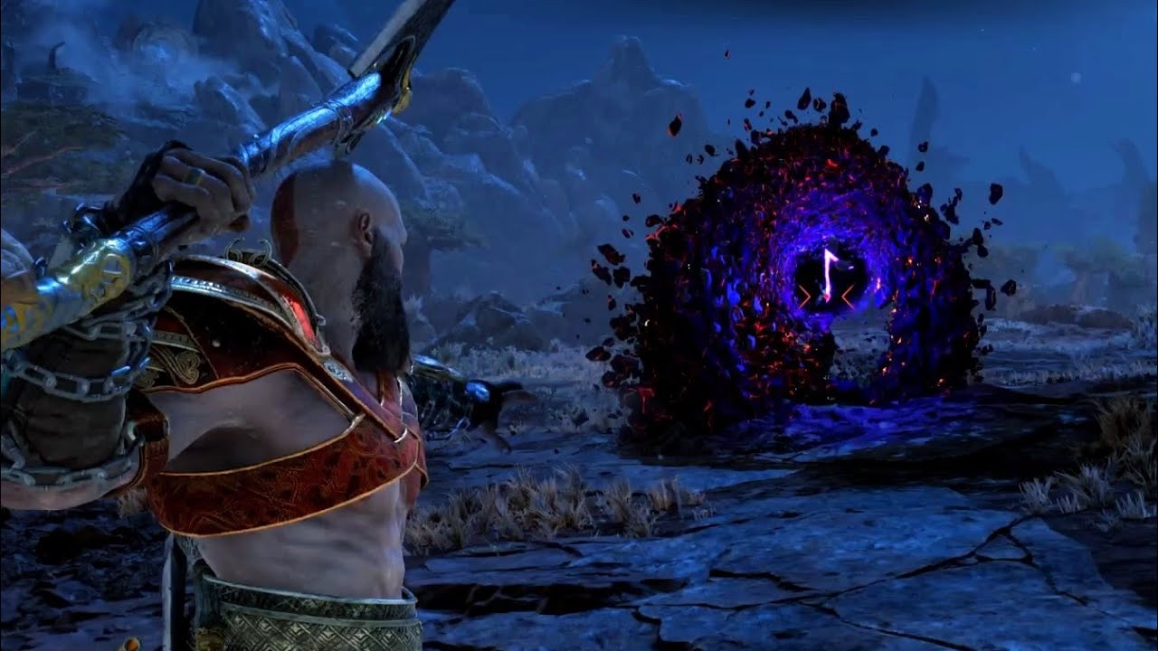 God of War Ragnarök - Lángfantom - Vanaheim -  A kráter [ A síkság ] -