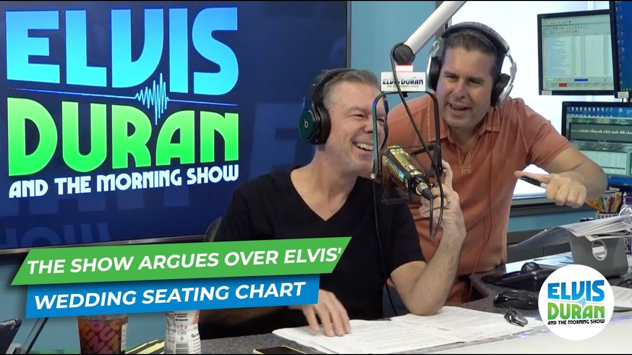 The Show Argues Over Elvis' Wedding Seating Chart | Elvis Duran Exclusive