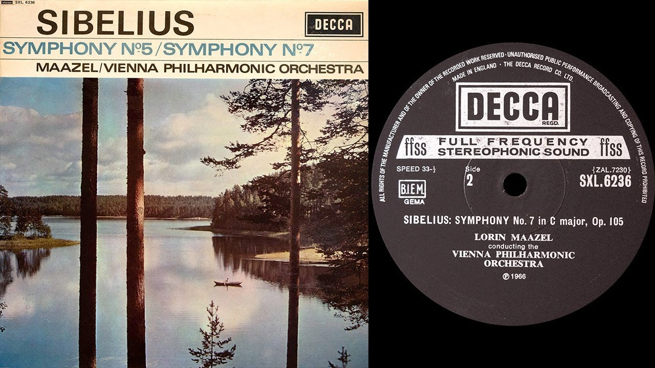 Sibelius - Symphony No.7 (Maazel) (vinyl: Miyajima, Graham Slee, CTC Classic 301)