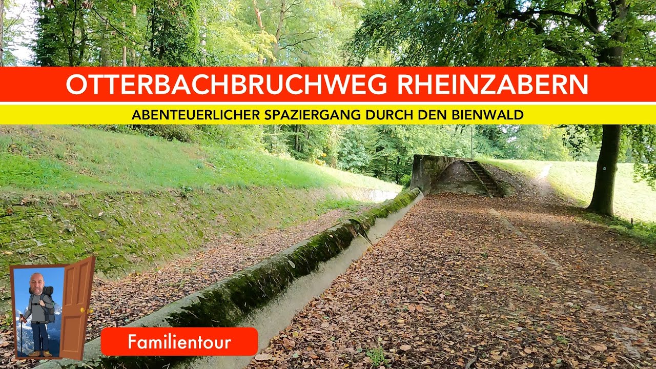 Der Otterbach Bruchweg bei Rheinzabern im Kreis Germersheim in Rheinland Pfalz.