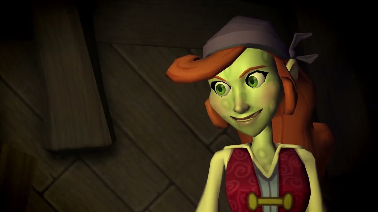Elaine roasting Guybrush | Tales of Monkey Island (2009)