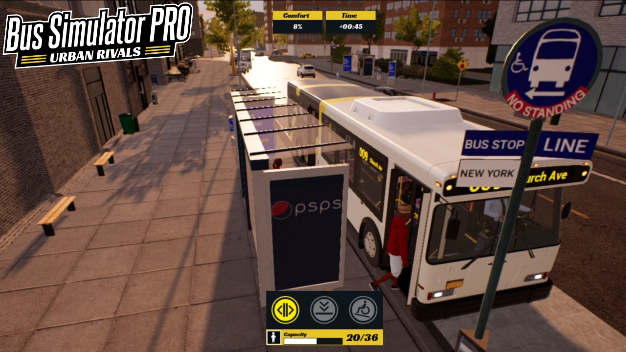 Bus Simulator PRO Urban Rivals Walkthrough|Realistic Android Gameplay